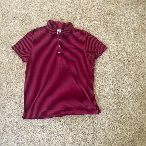 Brook’s Brother Red and Navy polo - Picture 1 of 5